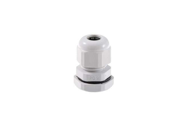 Cable gland grey PG9 PVC IP67